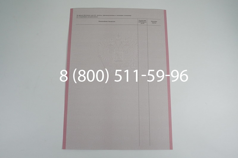 Заказать Академическая справка образца 1996-2009 год для колледжа в Волгограде