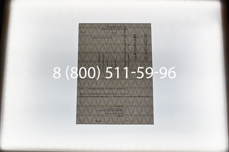 Купить Аттестат за 11 класс 1994-2006 годов в Волгограде