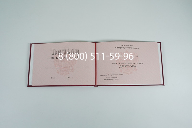 Заказать Диплом доктора наук 1995-2006 года в Волгограде