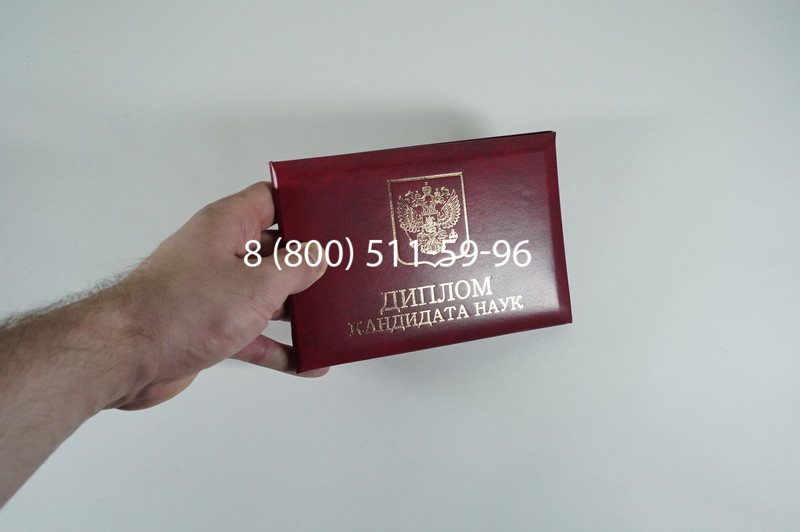 Диплом кандидата наук 2010 в Волгограде