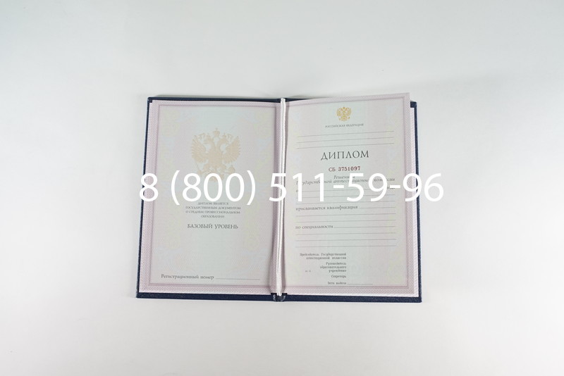 Диплом колледжа 2003-2006 годов в Волгограде