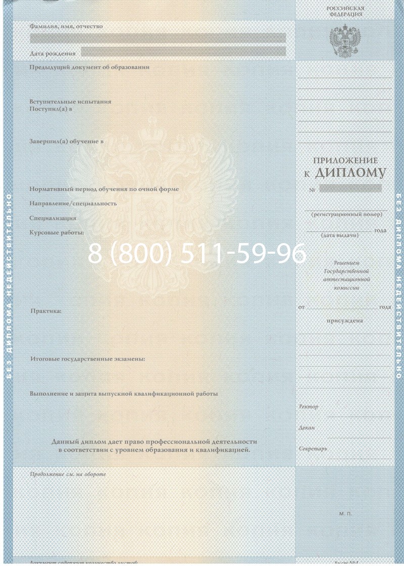 Заказать Диплом магистра 2003-2009 годов в Волгограде