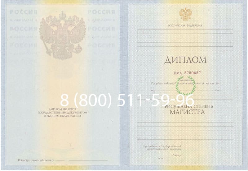 Купить Диплом магистра 2010-2011 годов в Волгограде