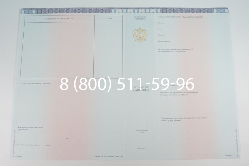 Диплом о высшем образовании 2014-2026 годов в Волгограде