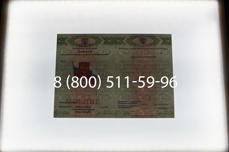 Заказать Диплом ПТУ 2014-2026 года в Волгограде