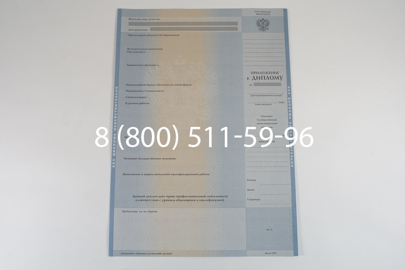 Диплом специалиста 2003-2009 годов в Волгограде
