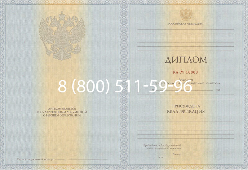 Купить Диплом специалиста 2012-2013 годов в Волгограде