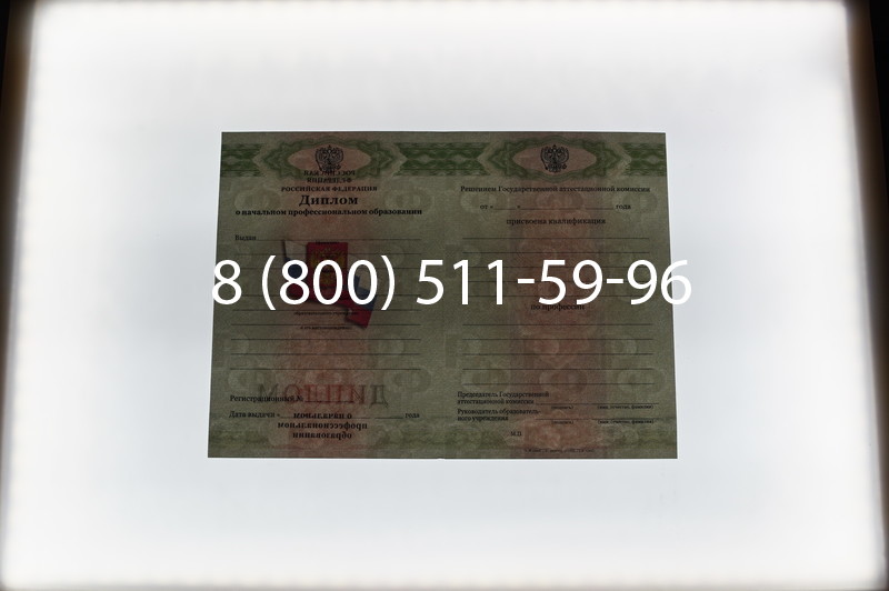 Заказать Диплом училища 2010 год в Волгограде