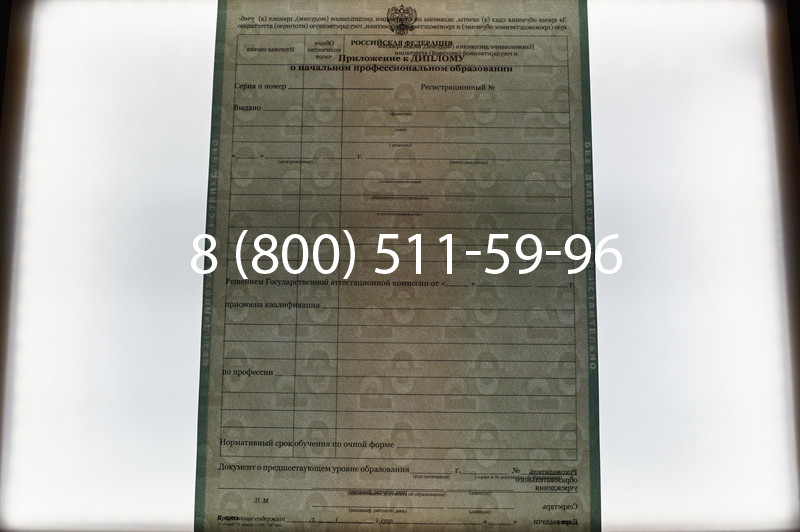 Заказать Диплом училища 2010 год в Волгограде